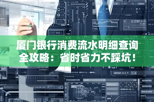 厦门银行消费流水明细查询全攻略：省时省力不踩坑！