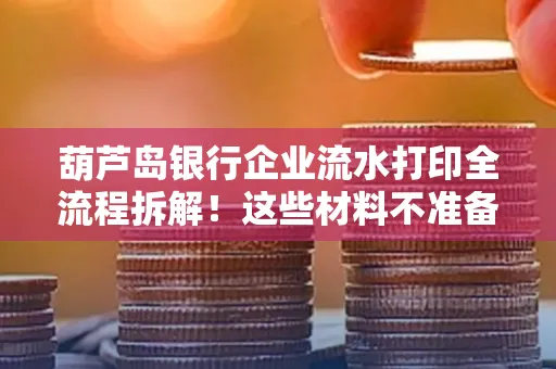 葫芦岛银行企业流水打印全流程拆解！这些材料不准备分分钟白跑一趟